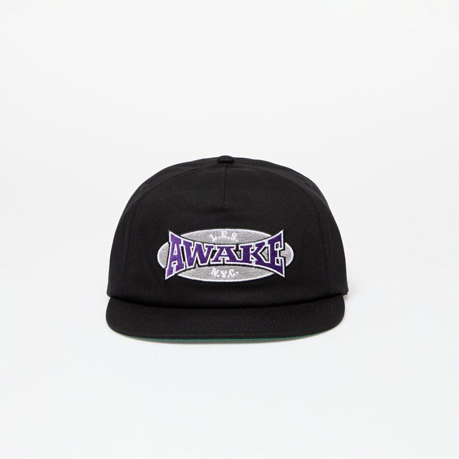 Awake NY Les 5 Panel Hat Black Universal-alacsony-ár
