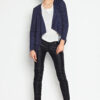Awama Woman's Jacket A96 Navy Blue