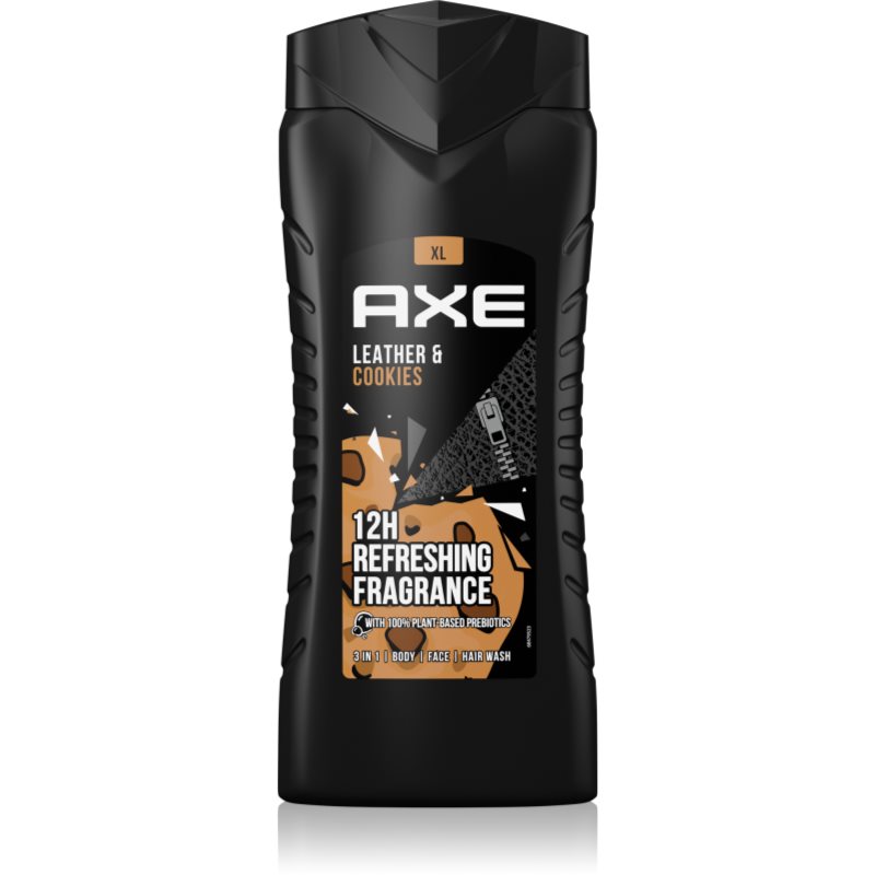 Axe Collision Leather + Cookies tusfürdő gél uraknak 400 ml-Eredeti