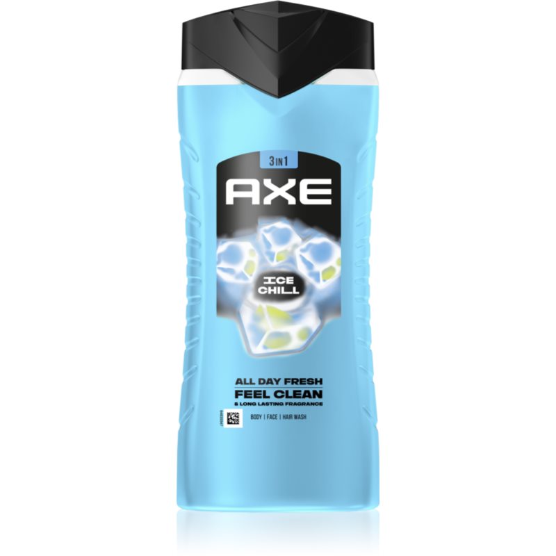 Axe Ice Chill felfrissítő tusfürdő gél 3 az 1-ben 400 ml-Eredeti