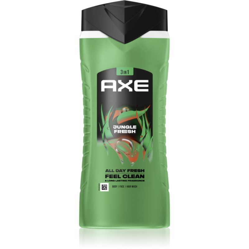 Axe Jungle Fresh tusfürdő gél arcra