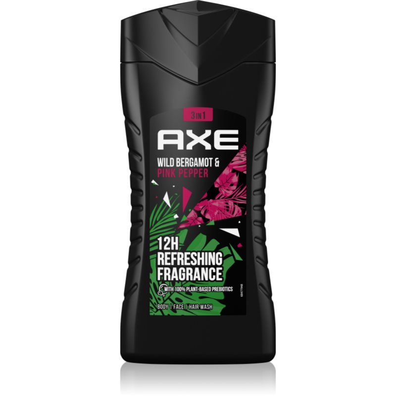 Axe Wild Fresh Bergamot & Pink Pepper fürdőgél férfiaknak 250 ml-Eredeti