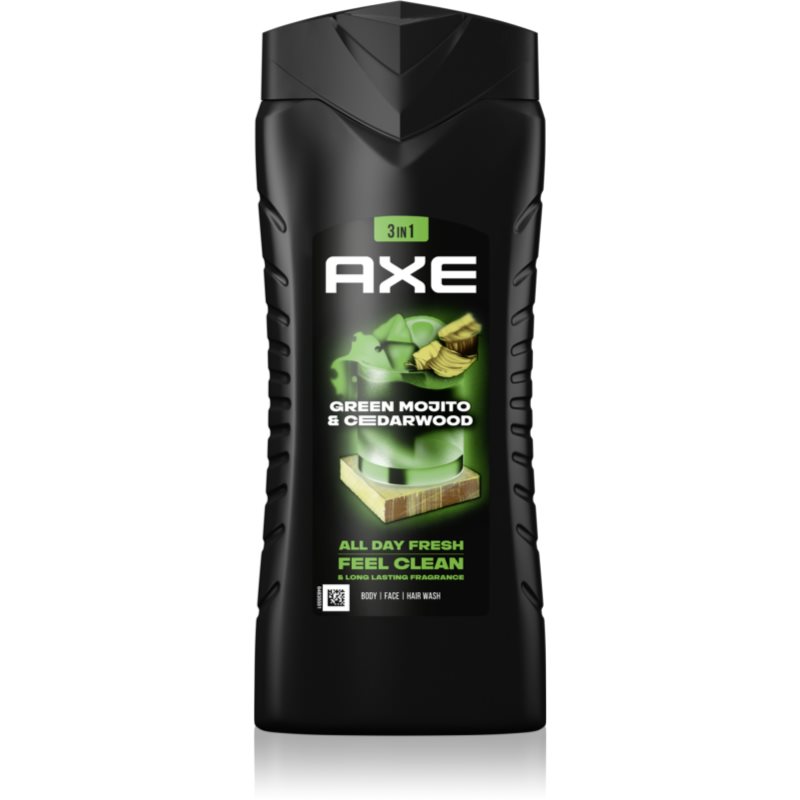 Axe Wild Green Mojito & Cedarwood fürdőgél férfiaknak 400 ml-Eredeti