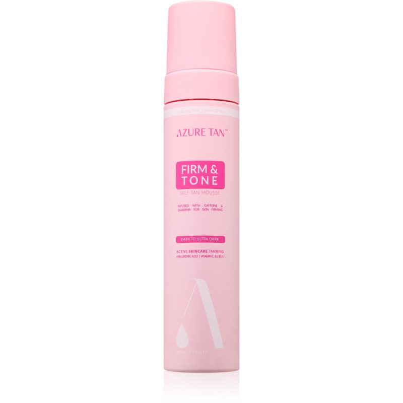 Azure Tan Firm & Tone önbarnító hab testre árnyalat Dark To Ultra Dark 200 ml-ár