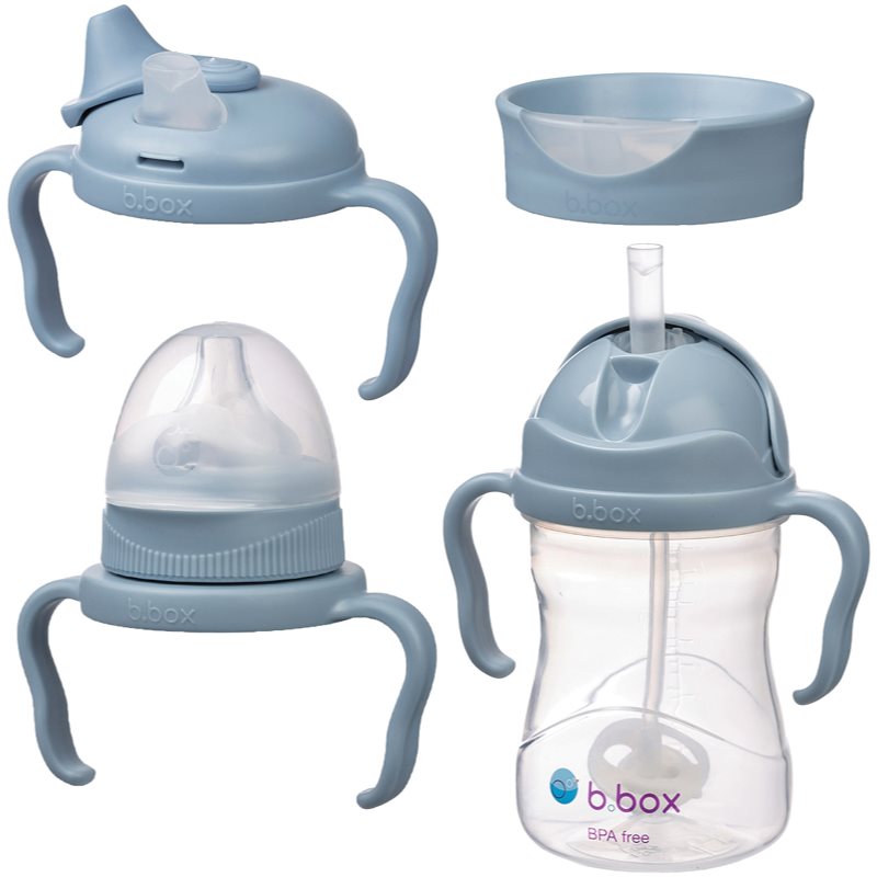 B.Box Baby Bottle 4 in 1 gyerekkulacs 4 in 1 Ocean 240 ml