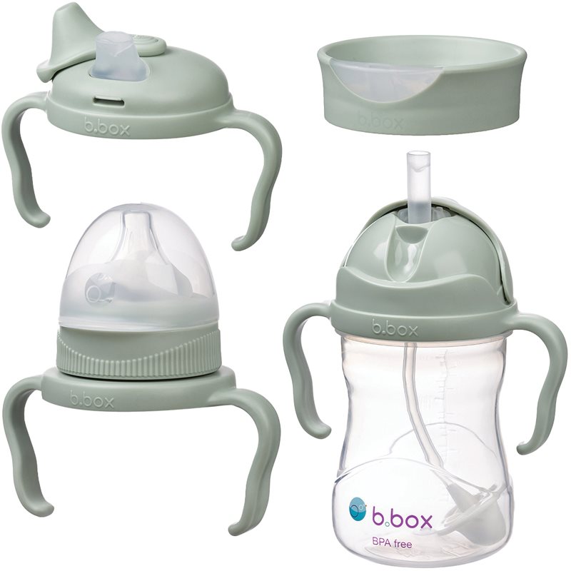 B.Box Baby Bottle 4 in 1 gyerekkulacs 4 in 1 Sage 240 ml