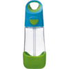 B.Box Bottle with Straw kulacs szívószállal Blue Green 450 ml-Ár