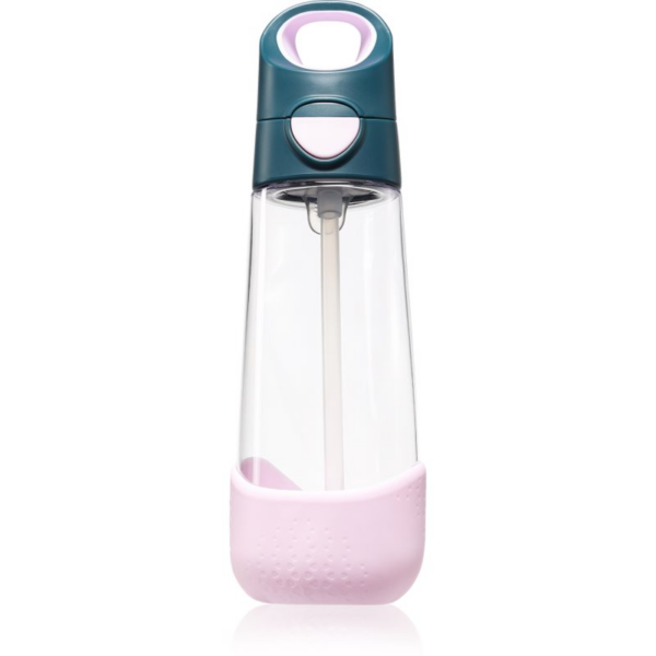B.Box Bottle with Straw kulacs szívószállal Indigo Rose 600 ml-ár