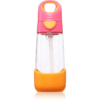 B.Box Bottle with Straw kulacs szívószállal Strawberry Shake 450 ml-ár