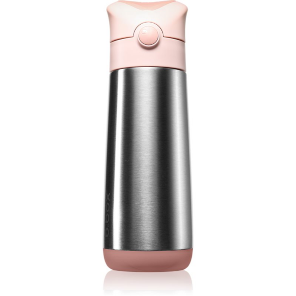 B.Box Insulated Drink Bottle termosz szívószállal Blush Crush 500 ml-ár
