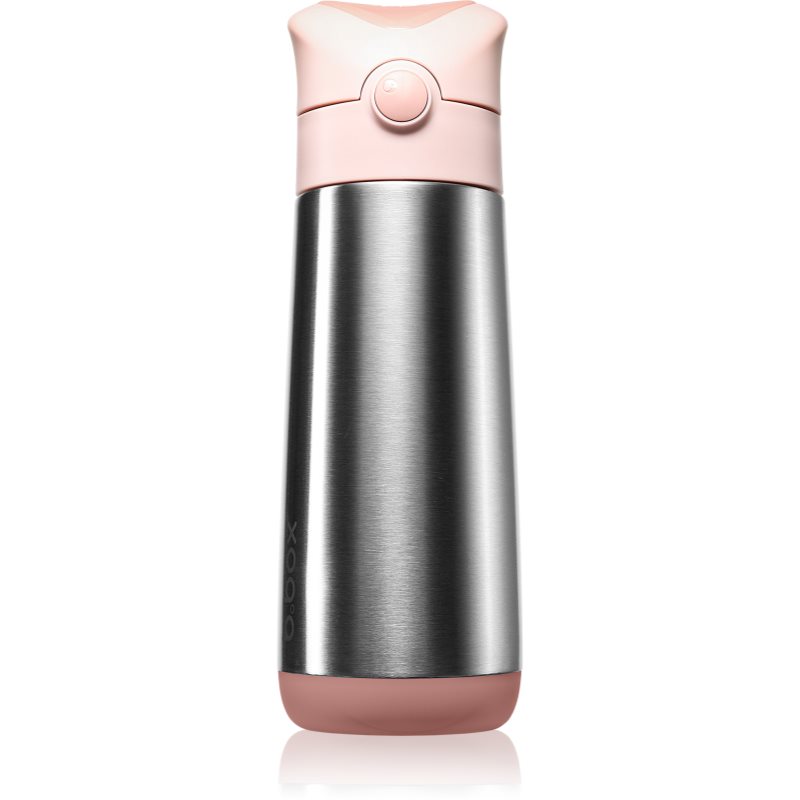 B.Box Insulated Drink Bottle termosz szívószállal Blush Crush 500 ml-ár
