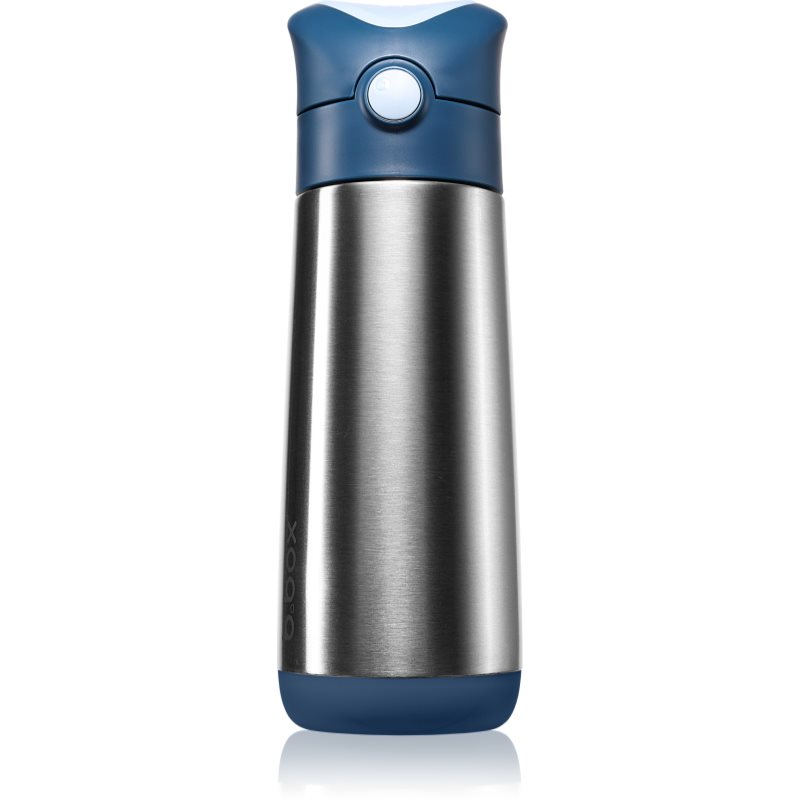B.Box Insulated Drink Bottle termosz szívószállal Midnight 500 ml-ár