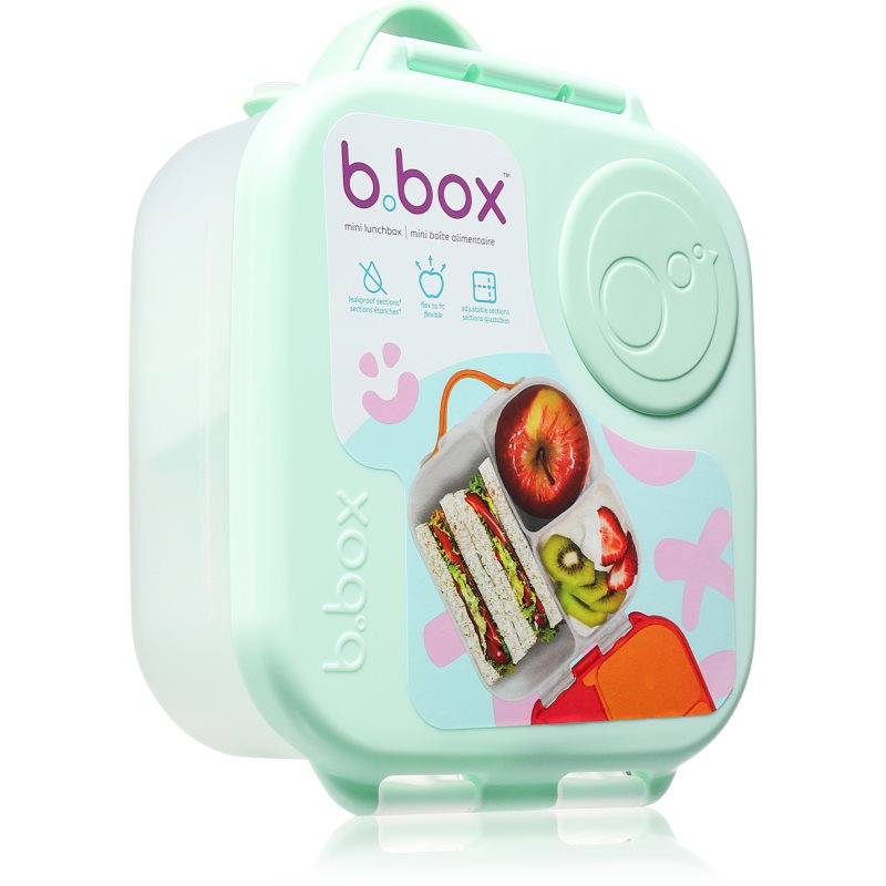 B.Box Snack Box Medium uzsonnás doboz Spearmint 1 db