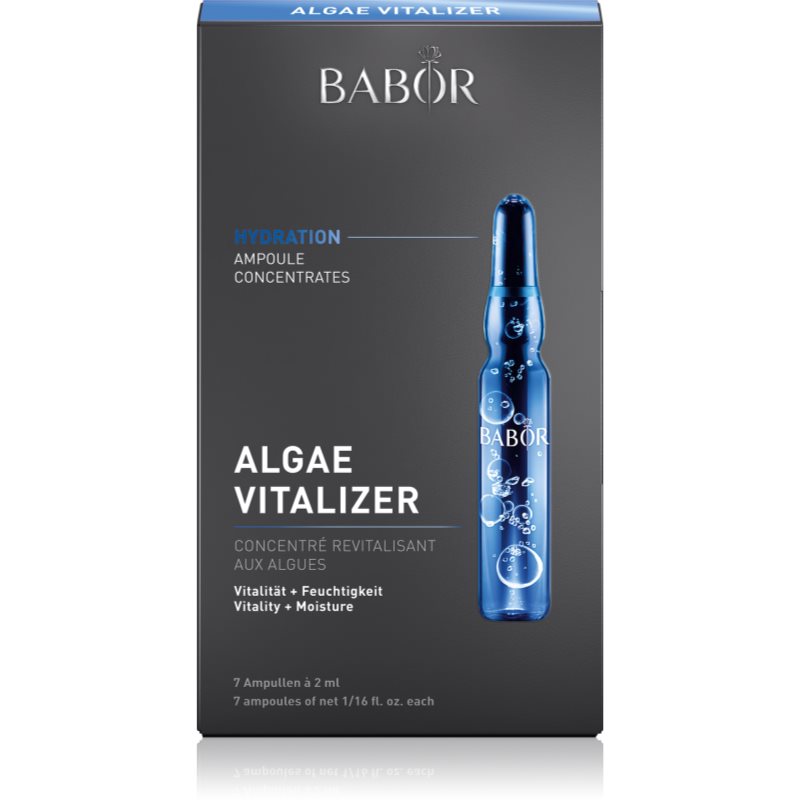 BABOR Ampoule Concentrates Algae Vitalizer revitalizáló arcszérum hidratáló hatással 7x2 ml-Ár