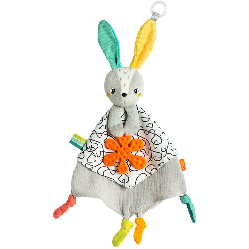 BABY FEHN DoBabyDoo Activity Comforter Rabbit alvóka rágókával 1 db-Ár