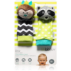 BBLÜV Düo csörgő zokni Hedgehog / Racoon 2 db-ár