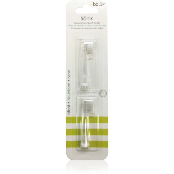 BBLÜV Sönik csere fejek a fogkeféhez Infant 0-18m 2 db-ár