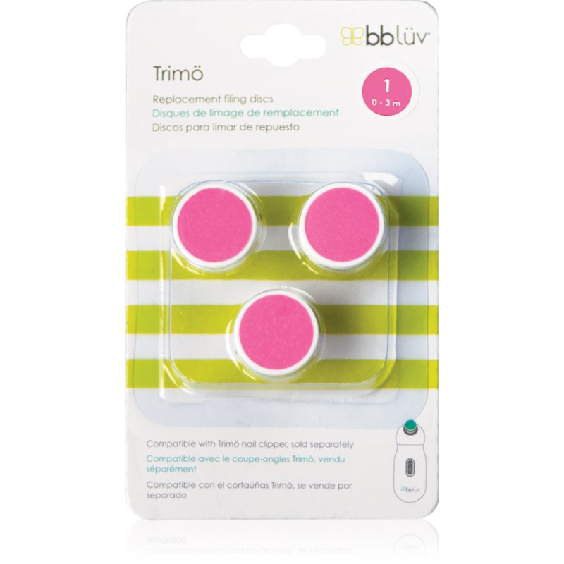 BBLÜV Trimö csere toldalék gyermek-körömreszelőhöz 0-3m 3 db-ár