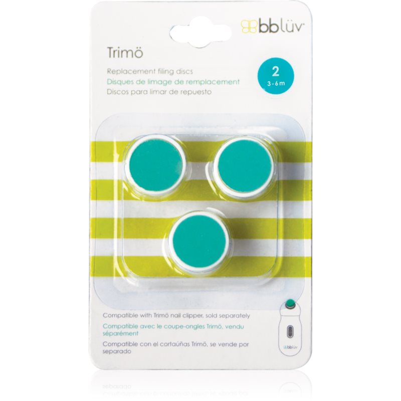 BBLÜV Trimö csere toldalék gyermek-körömreszelőhöz 3-6m 3 db-ár