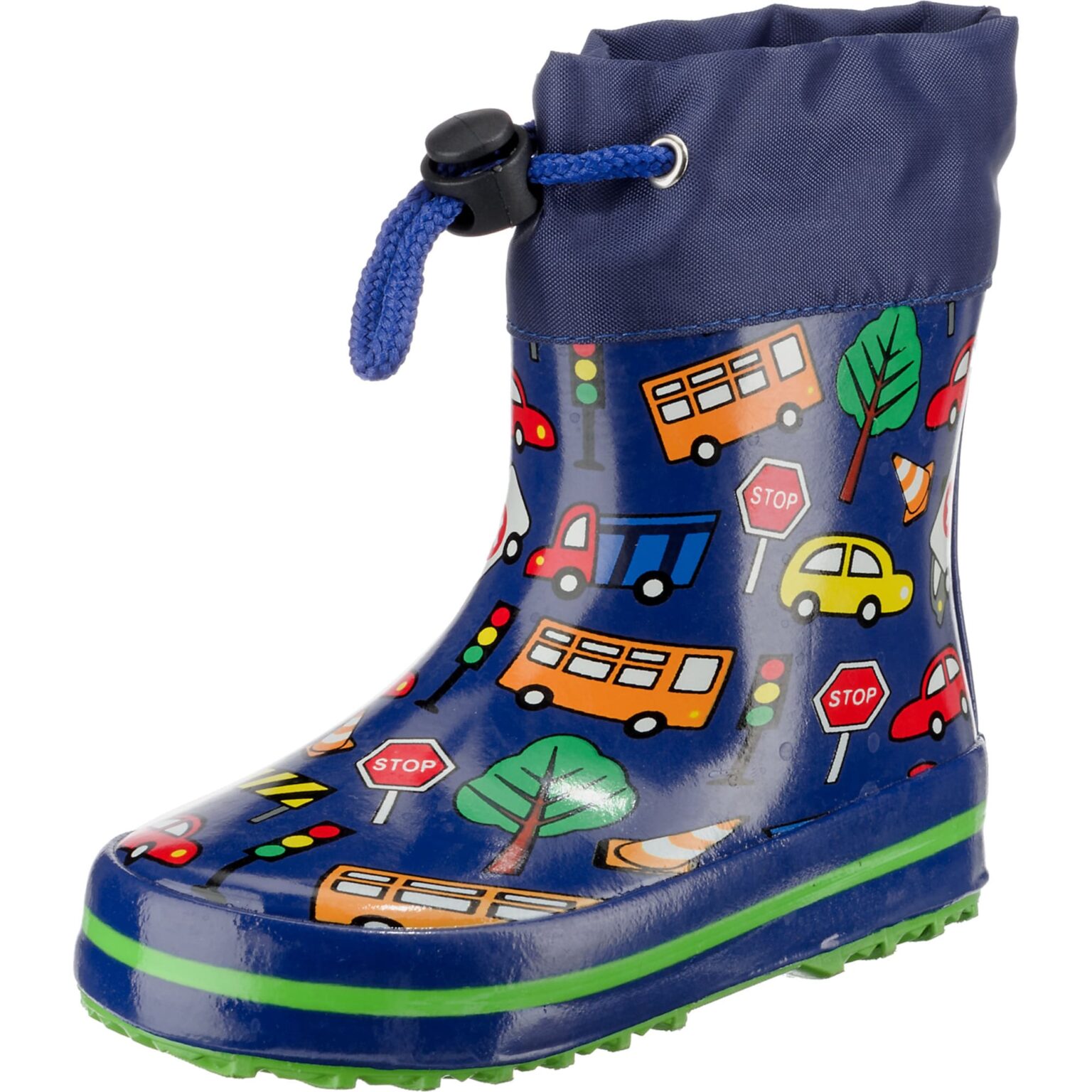 BECK Gumicsizmák 'Traffic'  tengerészkék / vegyes színek