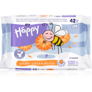 BELLA Baby Happy Calendula nedves WC papír körömvirággal gyermekeknek 42 db-Ár