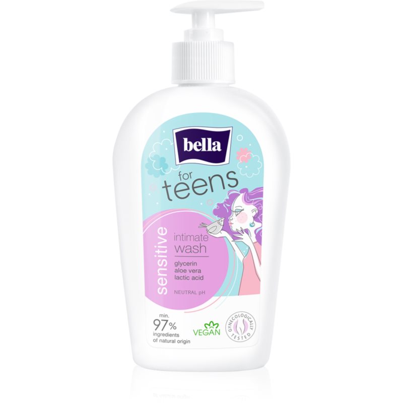 BELLA For Teens Sensitive gél az intim higiéniára lányoknak 300 ml-Ár
