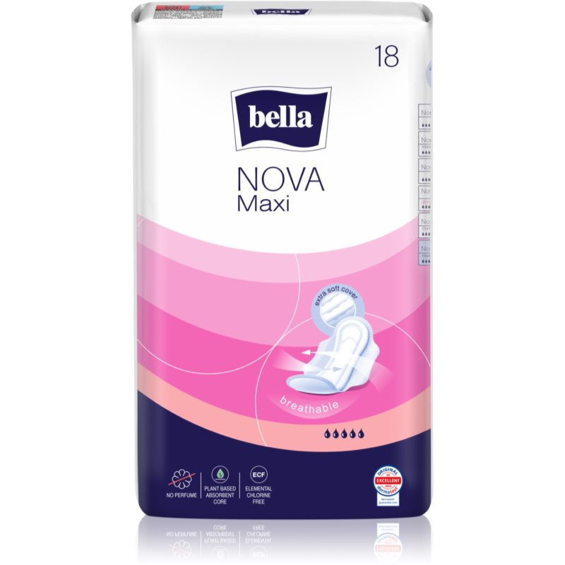 BELLA Nova Maxi egészségügyi betétek 18 db-Ár