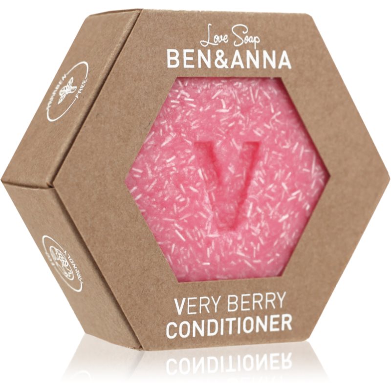 BEN&ANNA Love Soap Conditioner szilárd hajkondicionáló Very Berry 60 g-Ár