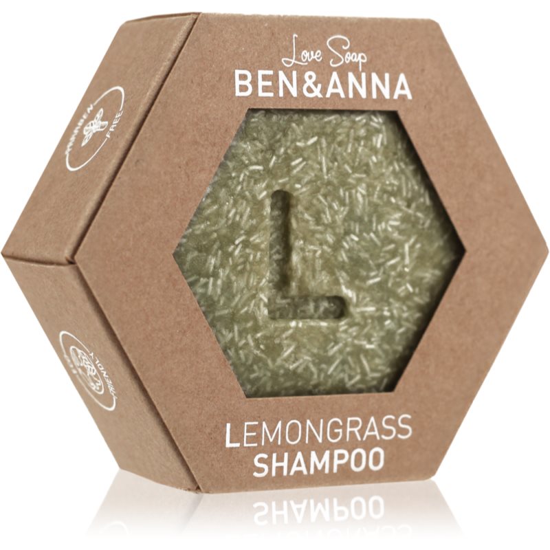 BEN&ANNA Love Soap Shampoo szilárd sampon Lemongrass 60 g-Ár