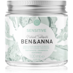 BEN&ANNA Natural Toothpaste Sensitive fogkrém üvegtégelyben érzékeny fogakra 100 ml-Ár