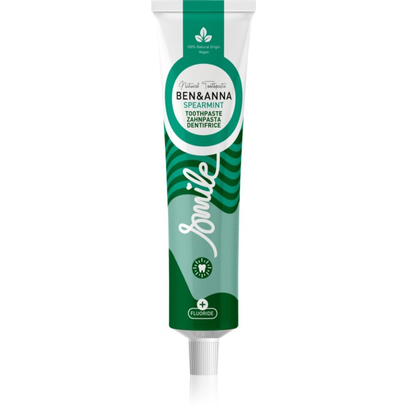 BEN&ANNA Toothpaste Spearmint természetes fogkrém fluoriddal 75 ml-Ár