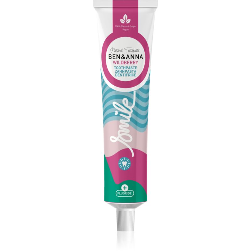 BEN&ANNA Toothpaste Wild Berry természetes fogkrém 75 ml-Ár