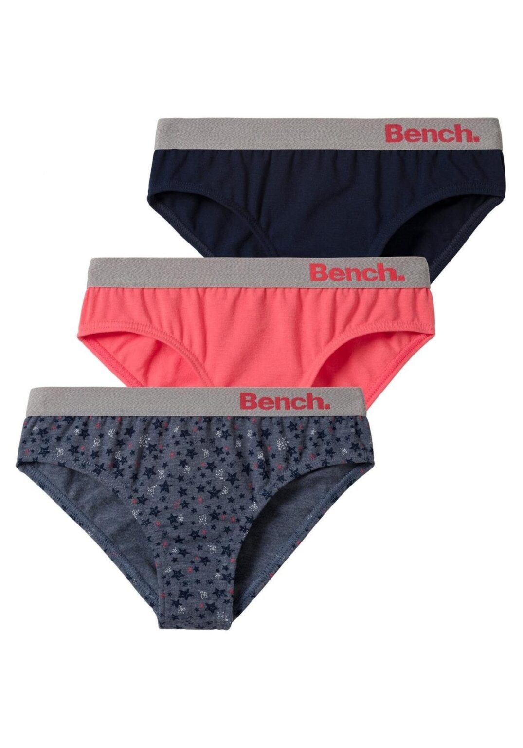 BENCH Alsónadrág  sötétkék / bazaltszürke / korál