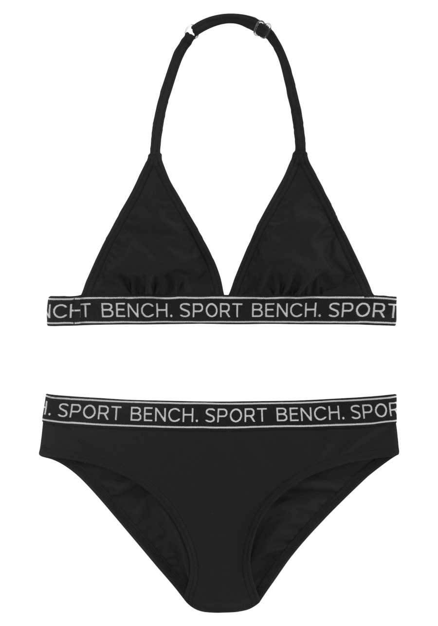 BENCH Bikini  ezüstszürke / fekete-Ár