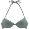 BENCH Bikini felső 'Perfect'  sötétzöld