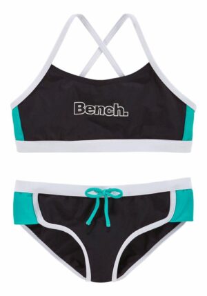 BENCH Bikini  türkiz / fekete