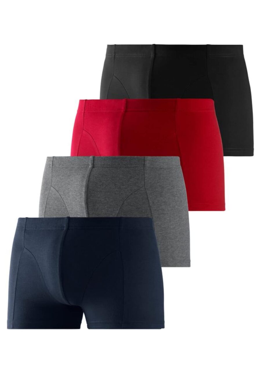 BENCH Boxeralsók  tengerészkék / szürke / piros / fekete-hu