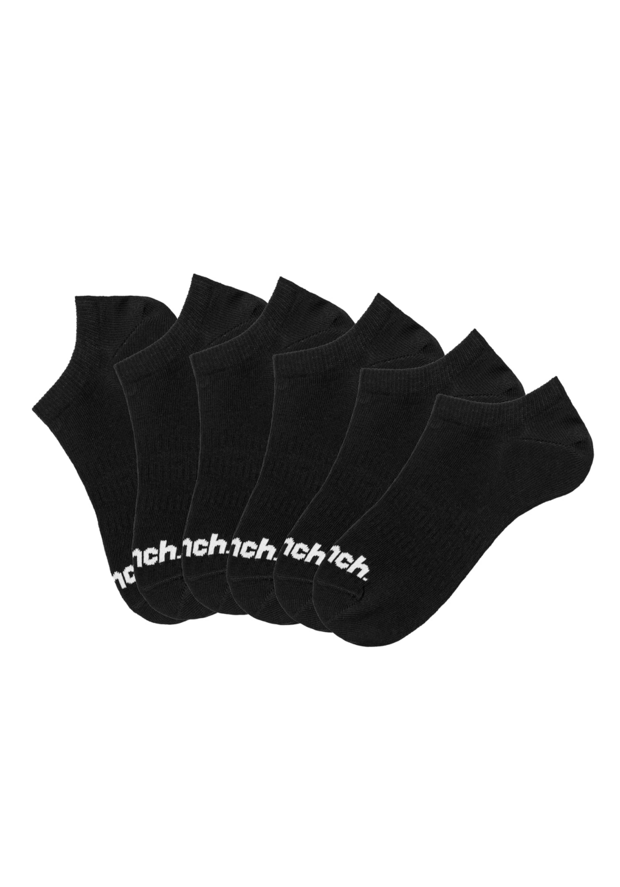 BENCH Sportzoknik  fekete / fehér-hu