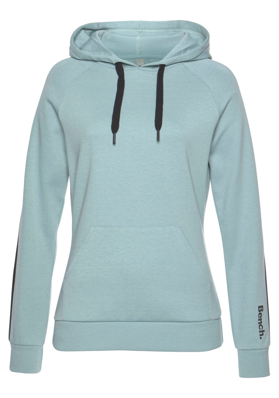 BENCH Tréning póló 'Lounge Hoodie'  menta-hu