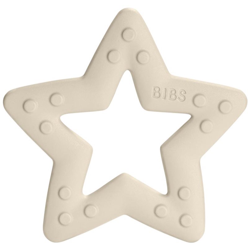 BIBS Baby Bitie Star rágóka Ivory 1 db-Ár