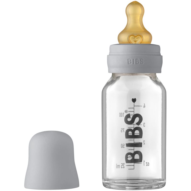 BIBS Baby Glass Bottle 110 ml cumisüveg Cloud 110 ml-Ár