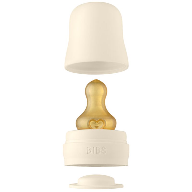 BIBS Baby Glass Bottle Set szett gyermekeknek Ivory