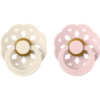 BIBS Boheme Natural Rubber Size 2: 6+ months cumi Ivory / Blossom 2 db-Ár