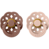 BIBS Boheme Natural Rubber Size 2: 6+ months cumi Woodchuck / Blush 2 db-Ár