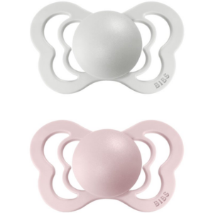 BIBS Couture Natural Rubber Size 1: 0+ months cumi Haze / Blossom 2 db-Ár