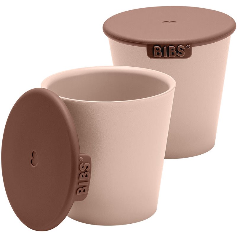 BIBS Cup Set bögre kupakkal Blush 2 db-Ár