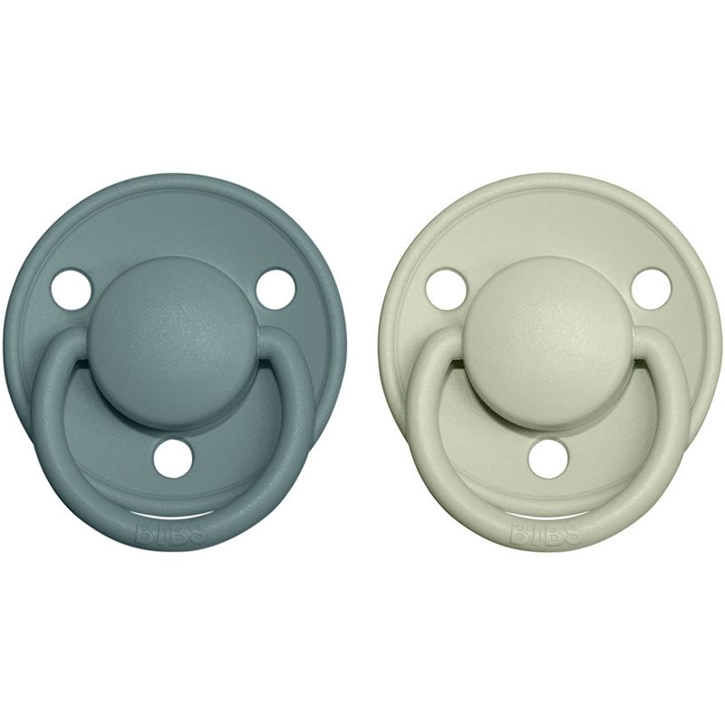 BIBS De Lux Natural Rubber Size 2: 6+ months cumi 2 db-Ár