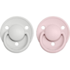 BIBS De Lux Natural Rubber Size 2: 6+ months cumi Haze / Blossom 2 db-Ár
