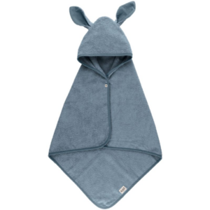 BIBS Kangarooo Hoodie Towel kapucnis törülköző Petrol 65 x 65 cm 1 db-Ár