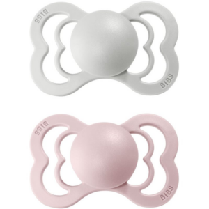 BIBS Supreme Natural Rubber Size 2: 6+ months cumi Haze / Blossom 2 db-Ár